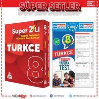 Örnek Akademi 8.Sınıf Türkçe İkili Seti ve Evrensel Yaprak Test Seti 2 Kitap