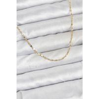 CM 14K Gold Renk Ezme Zincir Model 60 cm Kadın Kolye