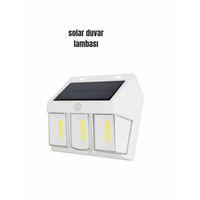 Suya Dayanıklı Solar Duvar Lambası – Akıllı Gece Sensörlü Işık