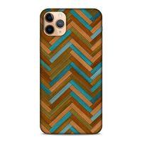 Lopard Apple Iphone 11 Pro Uyumlu Kılıf Wood'X (38) Neo Hybrid Kılıf Desenli