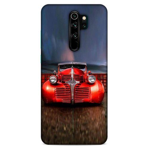 Lopard Xiaomi Redmi Note 8 Pro Uyumlu Kılıf PickUpX (43) Thin Fit Kılıf Kırmızı Ateşli