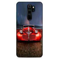 Lopard Xiaomi Redmi Note 8 Pro Uyumlu Kılıf PickUpX (43) Thin Fit Kılıf Kırmızı Ateşli