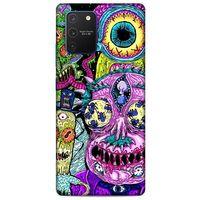 Samsung Galaxy S10 Lite Uyumlu Kılıf Rick And Morty (47) Crystal Flex Kılıf Decoy Mortys