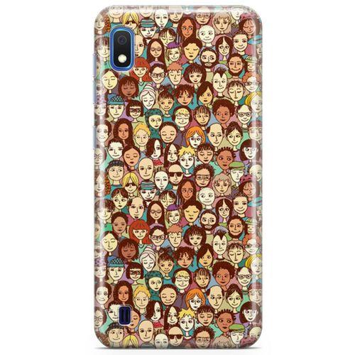 Samsung Galaxy A10 Kılıf Binbir Surat Arka Kapak Koruma Desenli Full Koruyucu