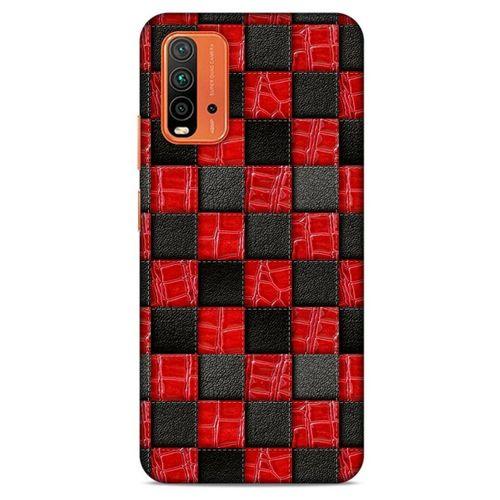 Lopard Xiaomi Redmi 9T Uyumlu Kılıf Patchwork (47) Crystal Flex Kılıf