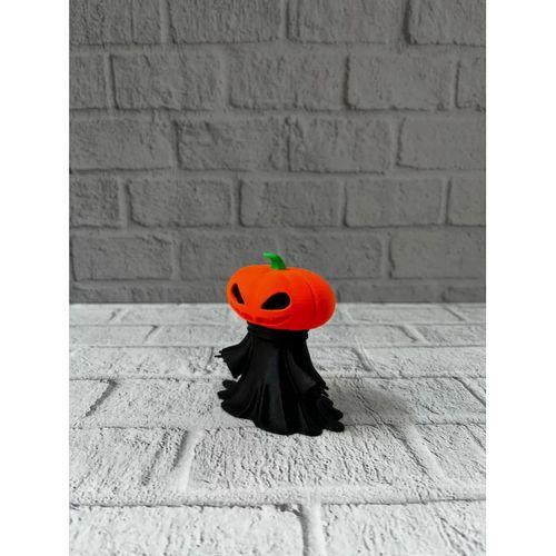 Cadılar Bayramı Temalı Balkabağı Figür 9cm Dekor Objesi