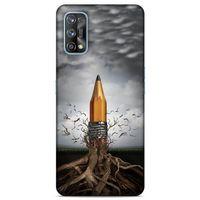 Lopard Oppo Realme 7 Pro Uyumlu Kılıf Manipülasyon ☻ (50) Shockproof Kılıf Desenli