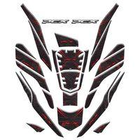 SEVGENT Honda Pcx 2021 - 2023 Uyumlu Tank Pad Set 005