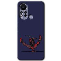 İnfinix Hot 11s Kılıf HD Desen Baskılı Arka Kapak - DeadPool 3
