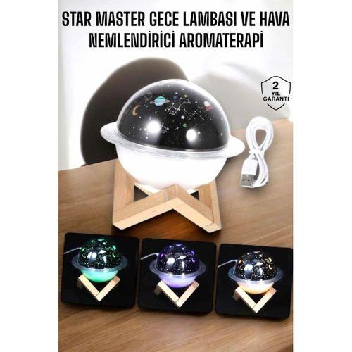 Aromaterapi Hava Nemlendirici Masa Ve Gece Lambası