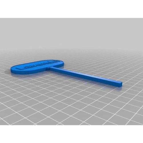 Lavendel 3D Baskı (Bu ürün Sadece Plastik parçadır - Almadan Önce Soru Sorabilirsiniz)