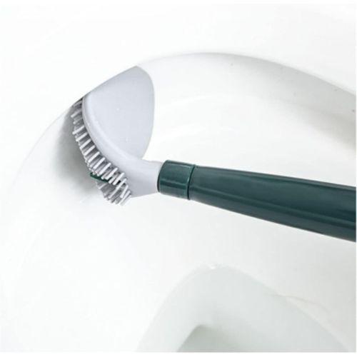 Hazneli Silikon Tuvalet Temizleme Fırçası