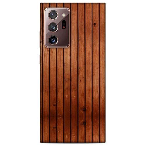 Lopard Samsung Galaxy Note 20 Ultra Uyumlu Kılıf Wood'X (12) Koruyucu Silikon Desenli
