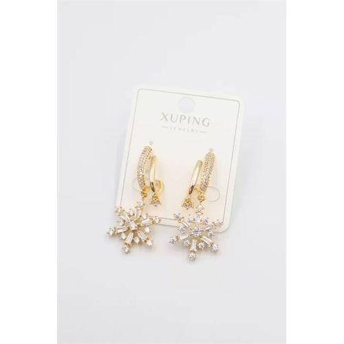 Kar Tanesi Küpe - Altın