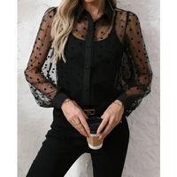 Kadın Uzun Kollu Yakalı şeffaf Tül Detaylı Ve Viskon Atlet Ikili Takım