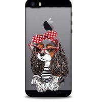 Zoologix (12) Apple iPhone SE Şeffaf Kılıf Silikon Desenli