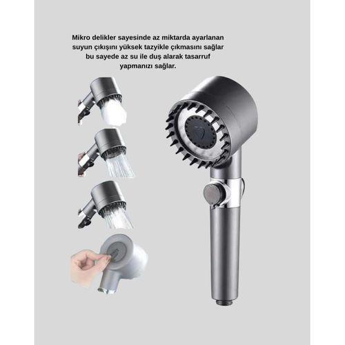 Spa Etkili Masaj Uçlu Duş Başlığı Ergonomik Tasarım