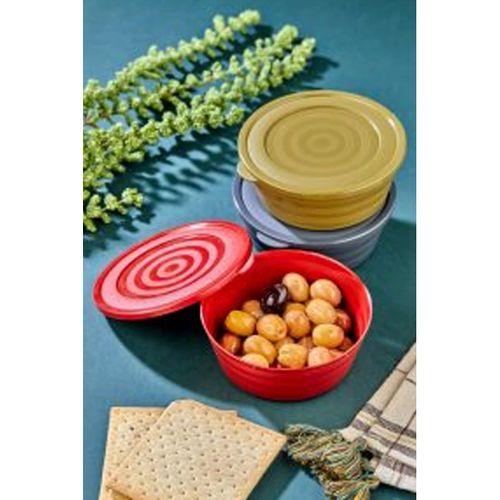 Harmony Kapaklı Yonca Kase 3'lü Royaleks-HT-002