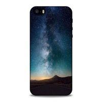Lopard Apple Iphone 5 Uyumlu Kılıf Gece'S (22) Tam Koruma Kılıfı Yeşil Beyaz