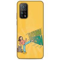 Xiaomi Mi 10T Pro 5G Kılıf Depresyon (44) Tough Armor Kılıf Mor Kahve