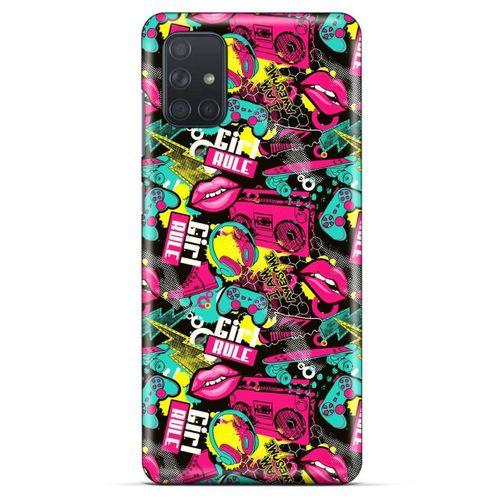 Graffitix (27) Desenli Silikon Kapak Samsung Galaxy M51 Kılıf