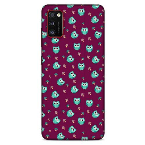 Lopard Samsung Galaxy A41 Uyumlu Kılıf Baykuşlar (8) Baskılı Kılıf