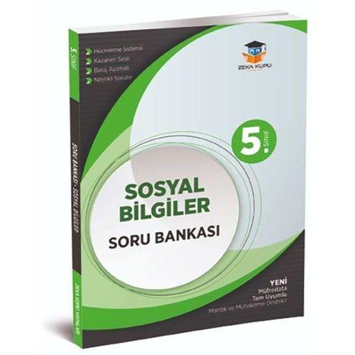5.Sınıf Sosyal Bilgiler Soru Bankası Zeka Küpü Yayınları