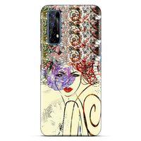 Lopard Oppo Realme 7 Uyumlu Kılıf Sürreal Yüzler ♀ (19) Kılıfları Baskılı