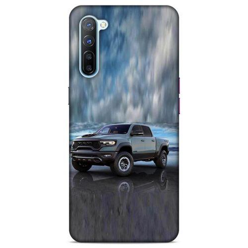 Lopard Oppo Reno 3 Uyumlu Kılıf PickUpX (42) Rugged Armor Kılıf Bulut Mavi