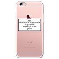 Iphone 6 Kılıf HD Yazı Baskılı Silikon Arka Kapak - Yazı 5