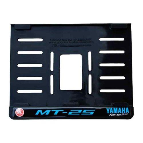 YAMAHA Yamaha Mt-25 Uyumlu 3 Plastik (15X24 Cm) Kırılmaz Plakalık