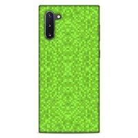 Lopard Samsung Galaxy Note 10 Uyumlu Kılıf PiXel (2) Kabı Yeşil Kahve