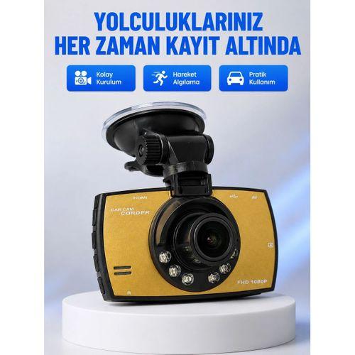 Full Hd Araç Kamerası G Sensor Gece Görüşlü Dash Cam