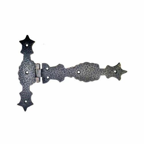 Antika Tarz Dekoratif Pirinç Kuyruklu Zambak Menteşe - 175x248 Mm, Oksit