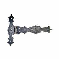 Antika Tarz Dekoratif Pirinç Kuyruklu Zambak Menteşe - 175x248 Mm, Oksit