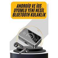 İos Android Uyumlu Bluetooth Kulaklık Kablosuz Kulaklık Yüksek Basslı