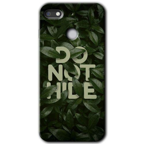 General Mobile GM 8 Go Kılıf HD Desen Baskılı Arka Kapak - Do Not Hide