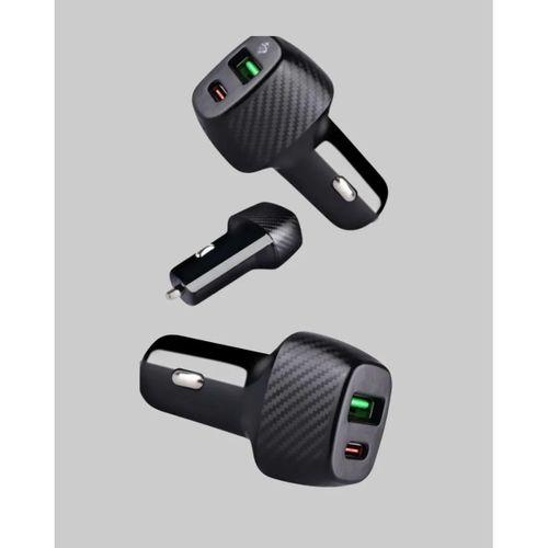 Araç Tipi Hızlı Şarj Adaptörü Type-c Pd Usb Çift Port Kompakt
