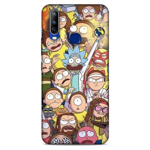 General Mobile GM 10 Uyumlu Kılıf Rick And Morty (34) Slim Armor Kılıf Manager Morty