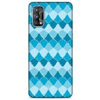 Oppo Realme 7 Pro Kılıf Pastel Renkler (17) Tasarım Kılıf Turkuaz Yeşil
