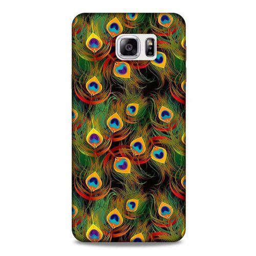 Samsung Galaxy Note 5 Kılıf Desenli Özel Seri Tüyler (12) Koruyucu Silikon