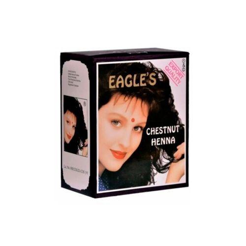 Eagle's Orijinal Hint Kınası Saç Boyası Kestane Rengi - Chestnut Henna