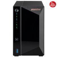 ASUSTOR AS3302T V2, 2Gb DDR4 Ram, 2 Yuvalı (2x20TB Destek), 1x2.5GbE Network, 3xUSB 3.2, Tower NAS (Yedekleme) Cihazı