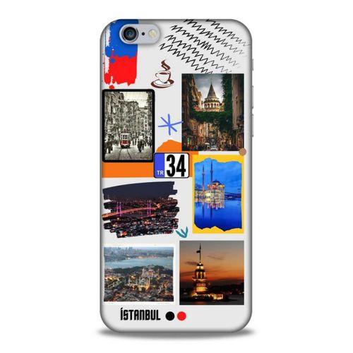 Lopard Apple Iphone 6S Uyumlu Kılıf Şehirli ※ (34) İstanbul Slim Armor Kılıf
