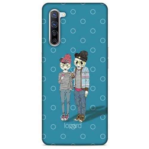 Oppo Reno 3 Pro 5g Kılıf FunnyMaX (16) Kalın Kılıf Mavi