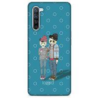 Oppo Reno 3 Pro 5g Kılıf FunnyMaX (16) Kalın Kılıf Mavi