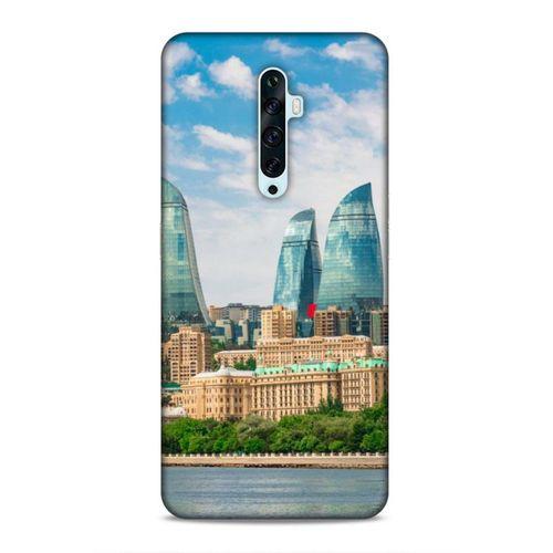 Oppo Reno 2z Uyumlu Kılıf Azarbaijan (4) Koruma Kılıfı Alev Kuleleri