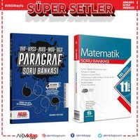 Bilgi Sarmal 11.Sınıf Matematik ve AKM Paragraf Soru Bankası Seti 2 Kitap