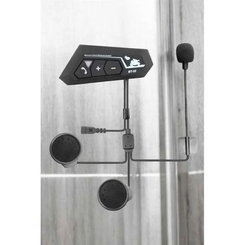 İnterkom Intercom Kask Kulaklık Bt22 Bluetooth Motosiklet Kulaklık 5.0 Bluetooth