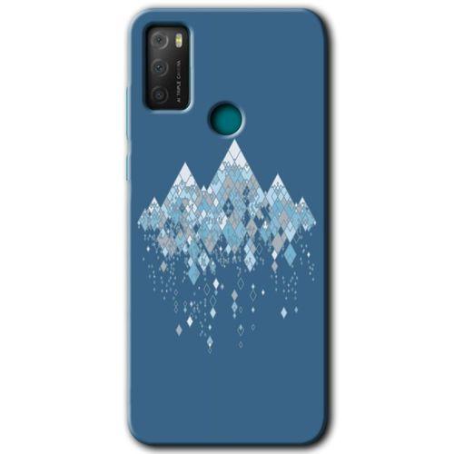 TCL 20E Kılıf HD Desen Baskılı Arka Kapak - İceberg